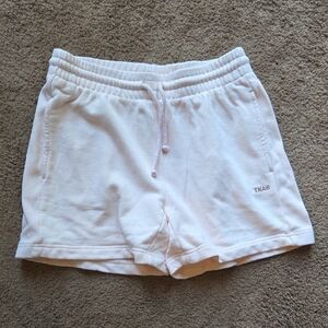 TNA Sweatfleece Terry Fleece Light Pink Athletic Shorts